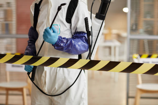 Professional Biohazard technician working in Edgewater, NJ